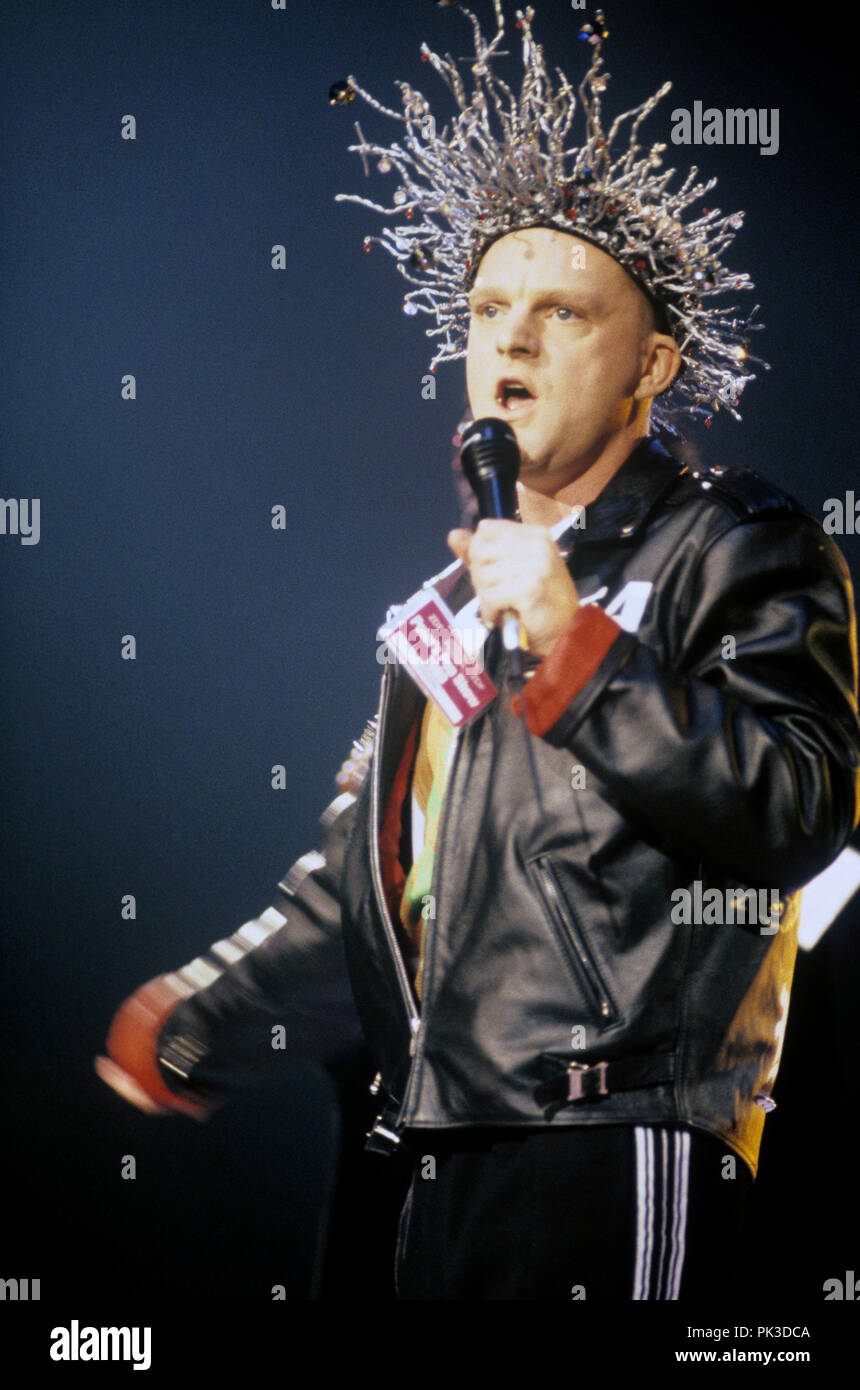 Andy Bell (Effacement) en novembre 1989 à Dortmund. Dans le monde d'utilisation | Banque D'Images