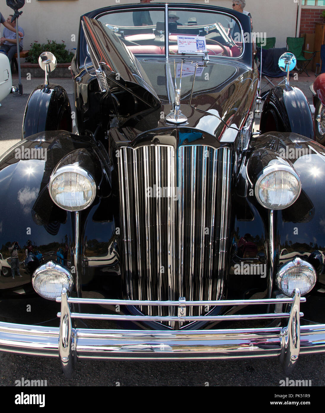 1939 Packard Super 8 Banque D'Images