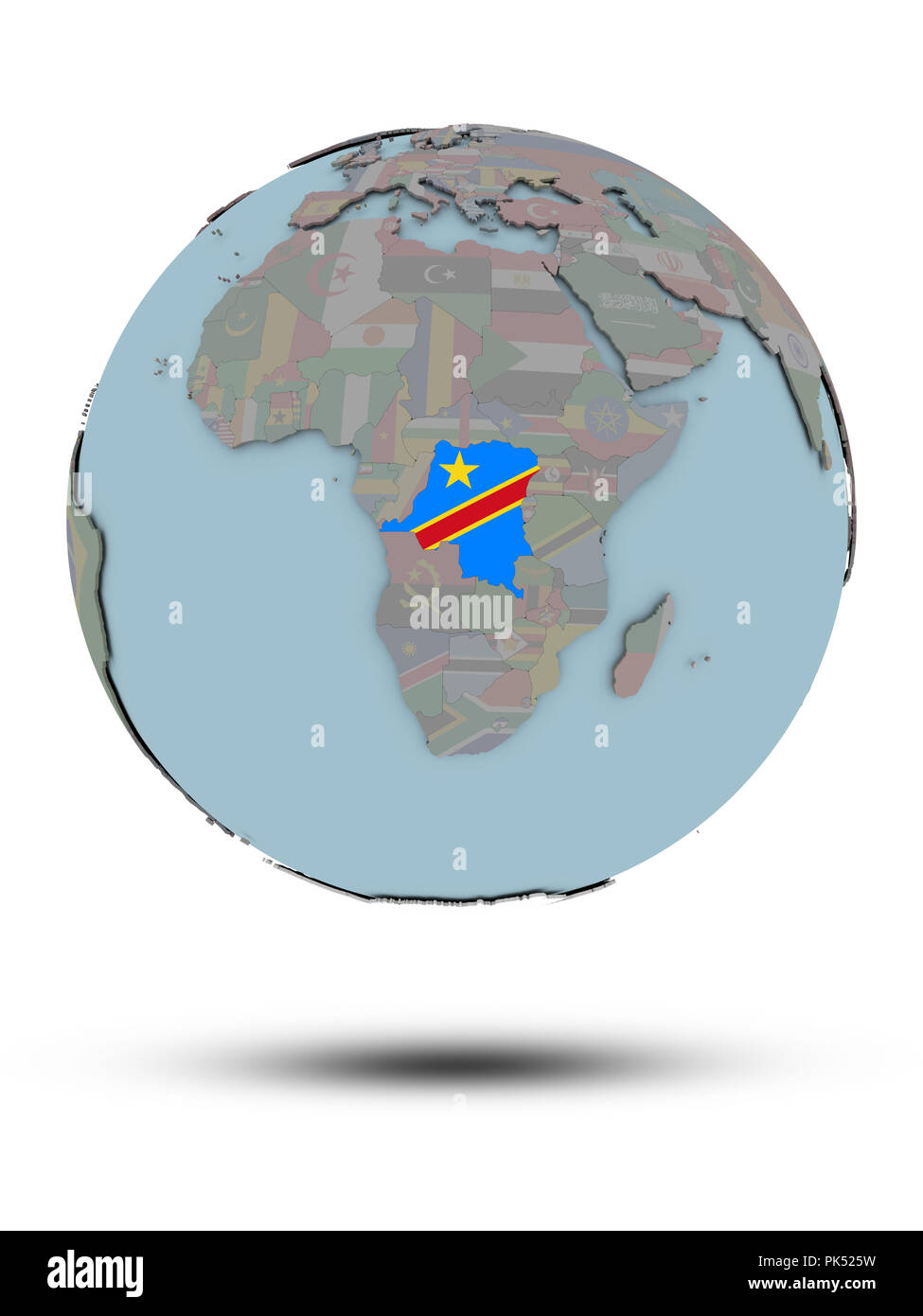 Carte du congo rdc Banque d'images détourées - Alamy