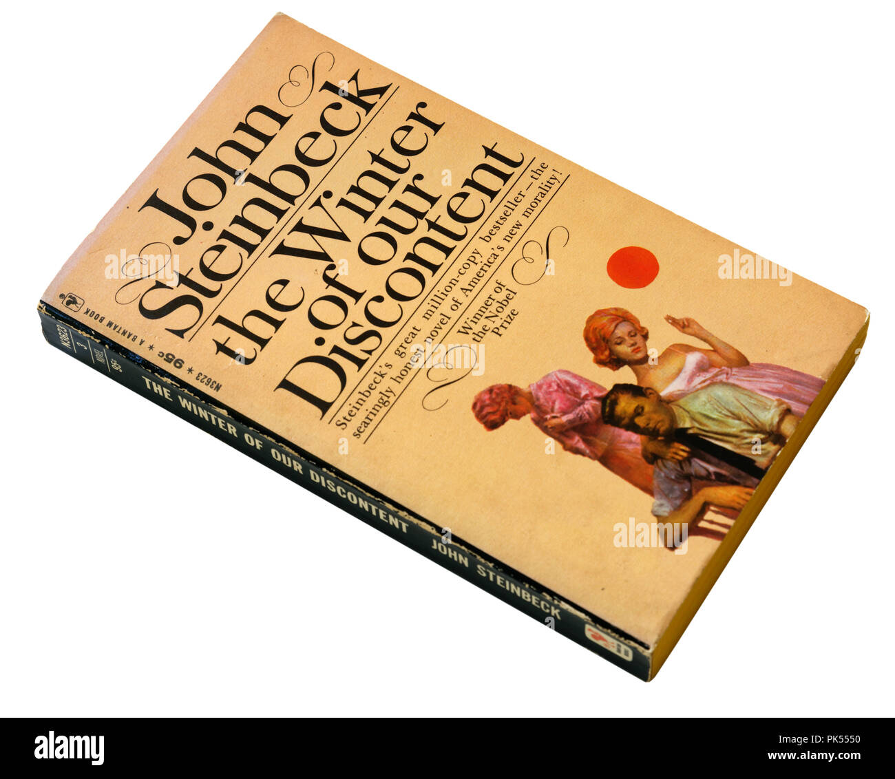 L'hiver de notre mécontentement par John Steinbeck Banque D'Images