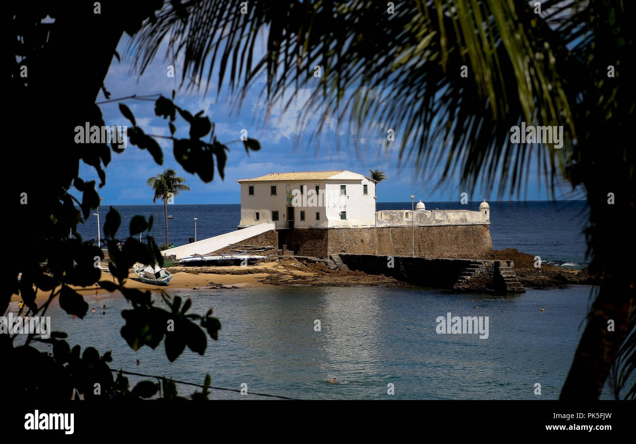 Fortaleza de Santa Maria, Salvador, Brésil Banque D'Images