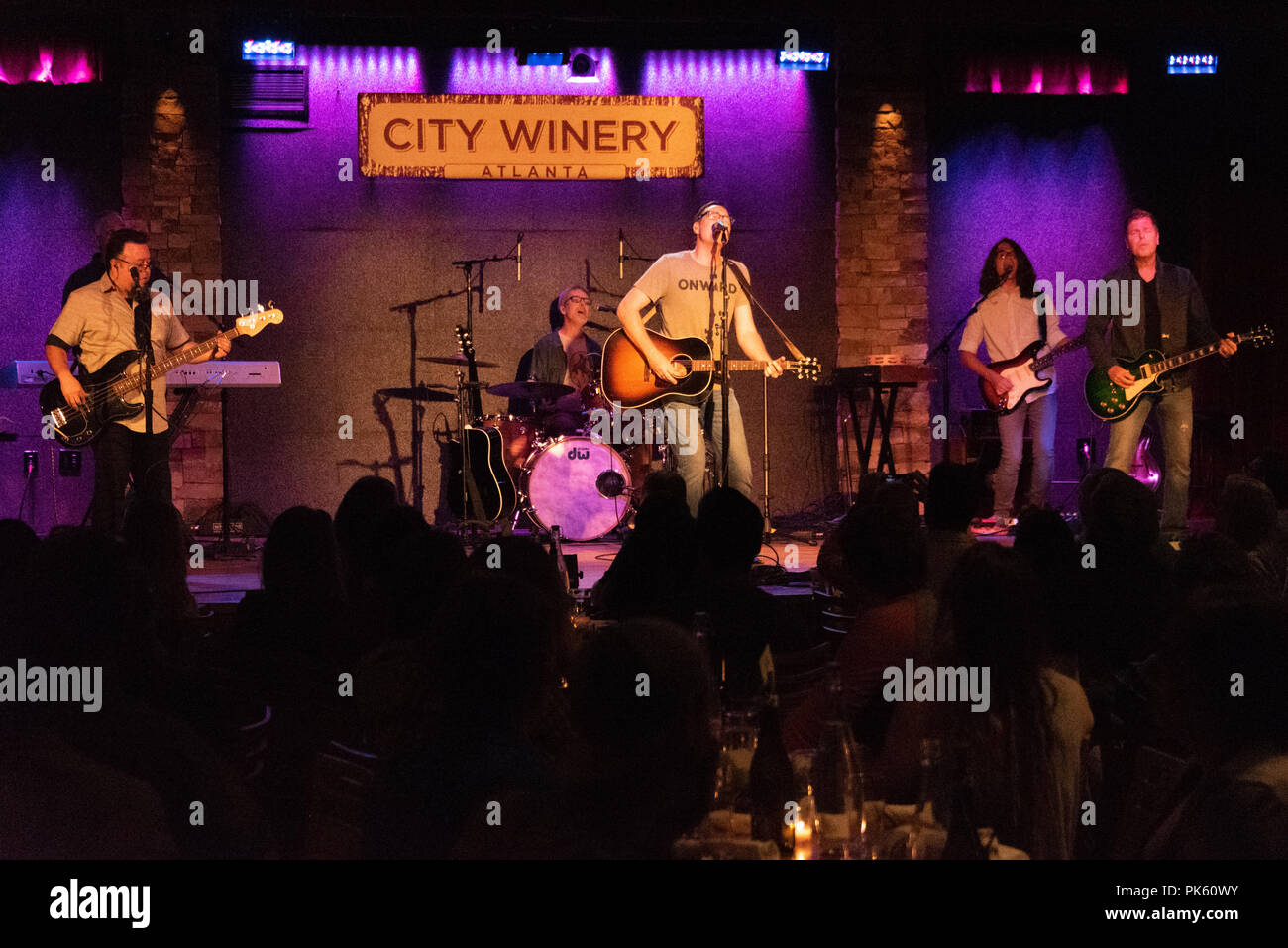 Claude barzotti en live au City Winery à Atlanta, GA. (USA) Banque D'Images