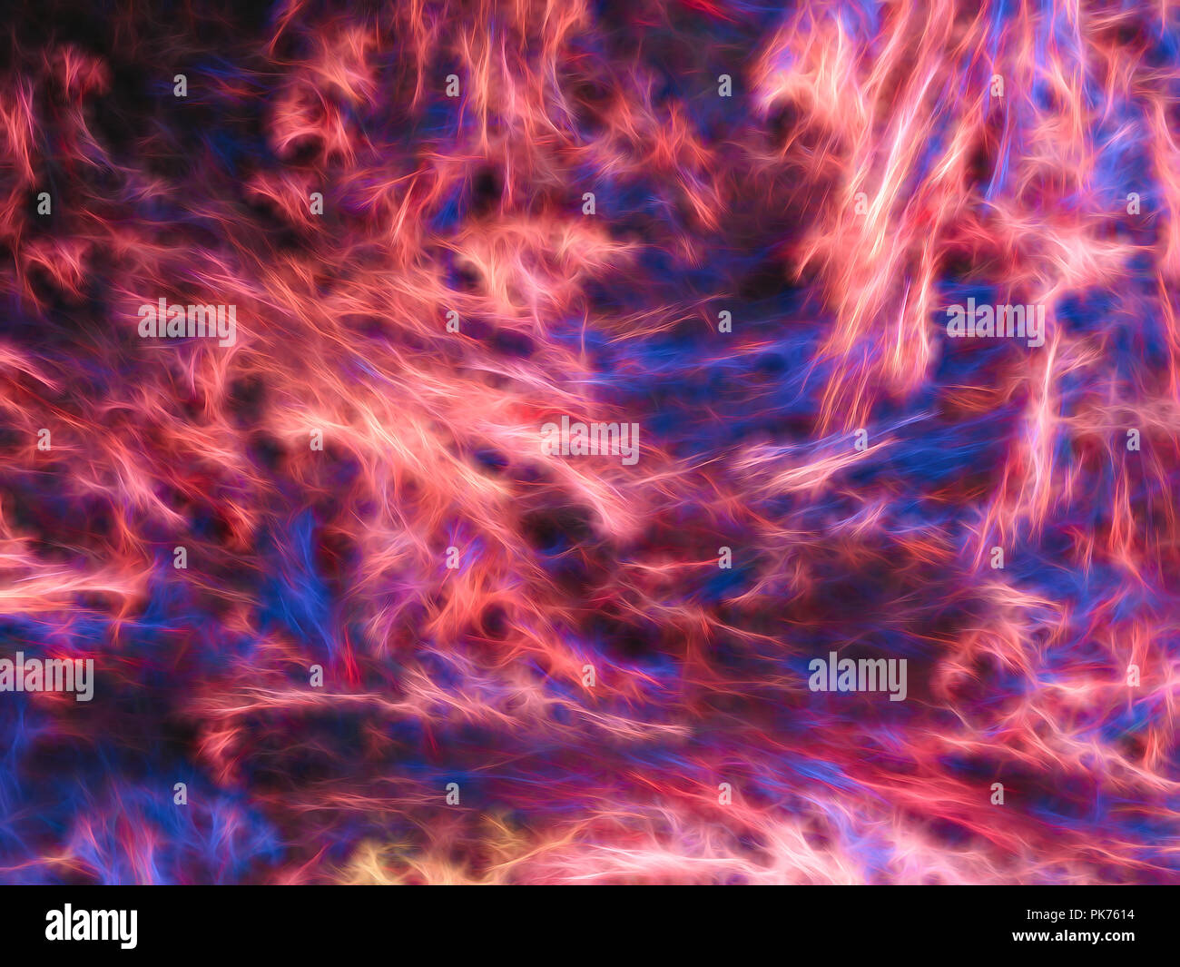 La créativité abstraite fond couleur avec effet peinture générée par ordinateur. Banque D'Images