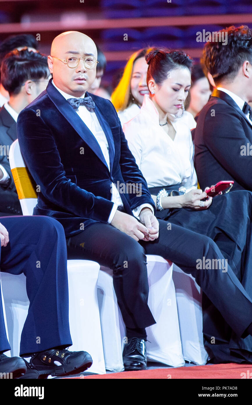 , Changchu Changchu, Chine. Sep 11, 2018. Changchun, CHINE-stars y compris l'actrice chinoise Zhang Ziyi et l'acteur Jackie Chan assister à Changchun Film Festival à Changchun, Jilin Province du nord-est de la Chine. Crédit : SIPA Asie/ZUMA/Alamy Fil Live News Banque D'Images