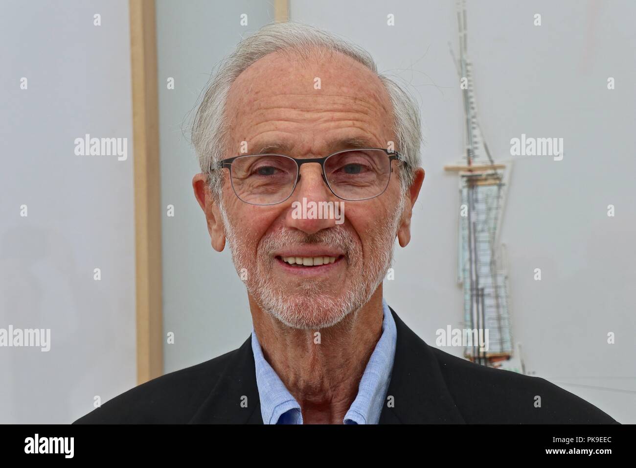 Renzo Piano .l'art de faire des bâtiments12 septembre 2018 Royal Academy of Arts Banque D'Images