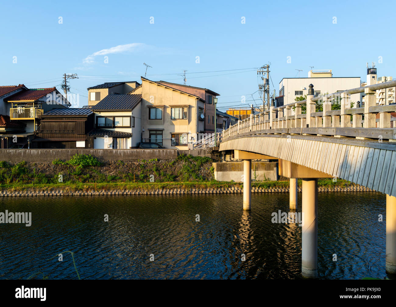 Kazue-machi chaya geisha, district de la préfecture d'Ishikawa, Kanazawa, Japon Banque D'Images