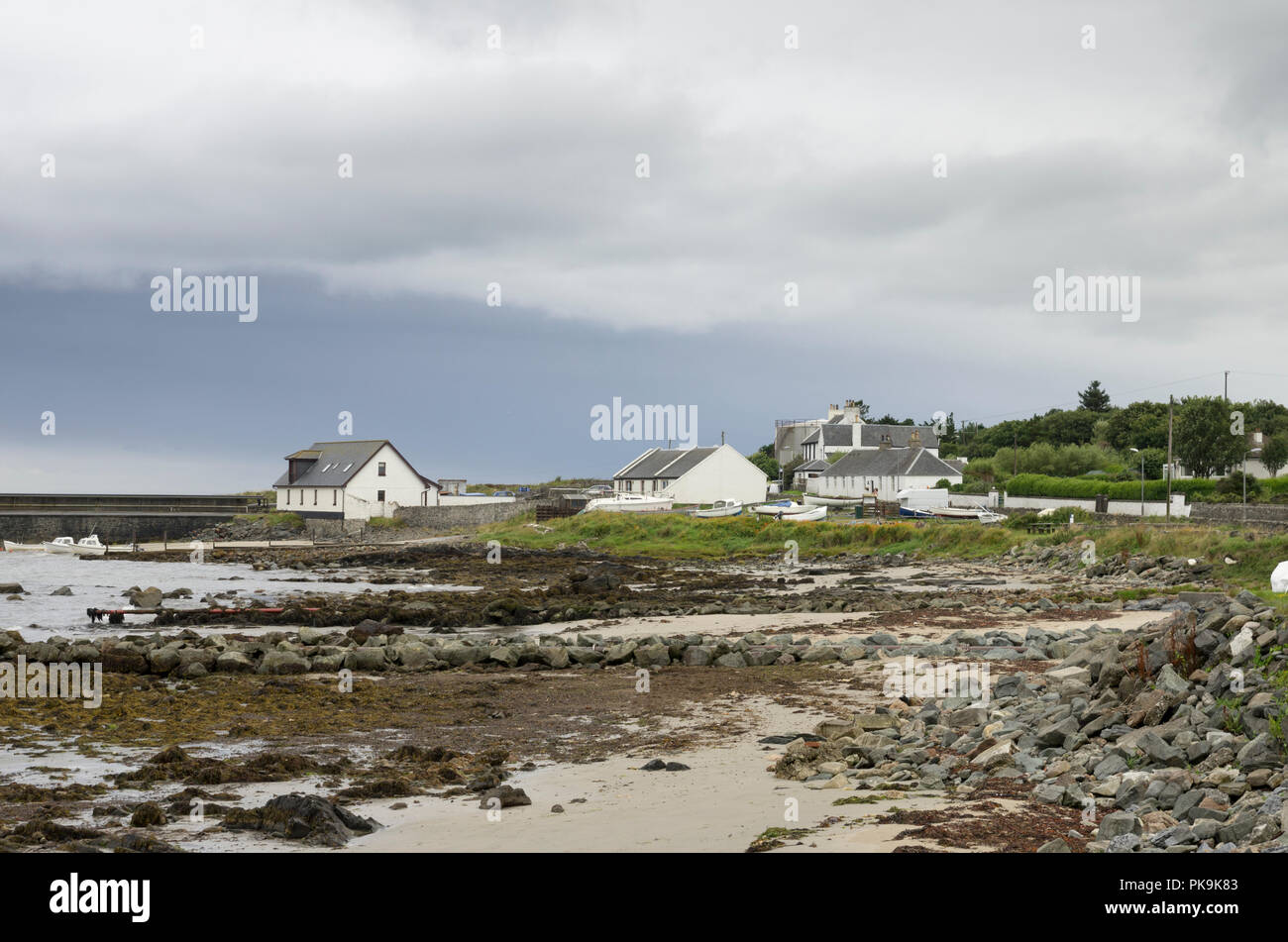 La Distillerie de Bruichladdich Banque D'Images