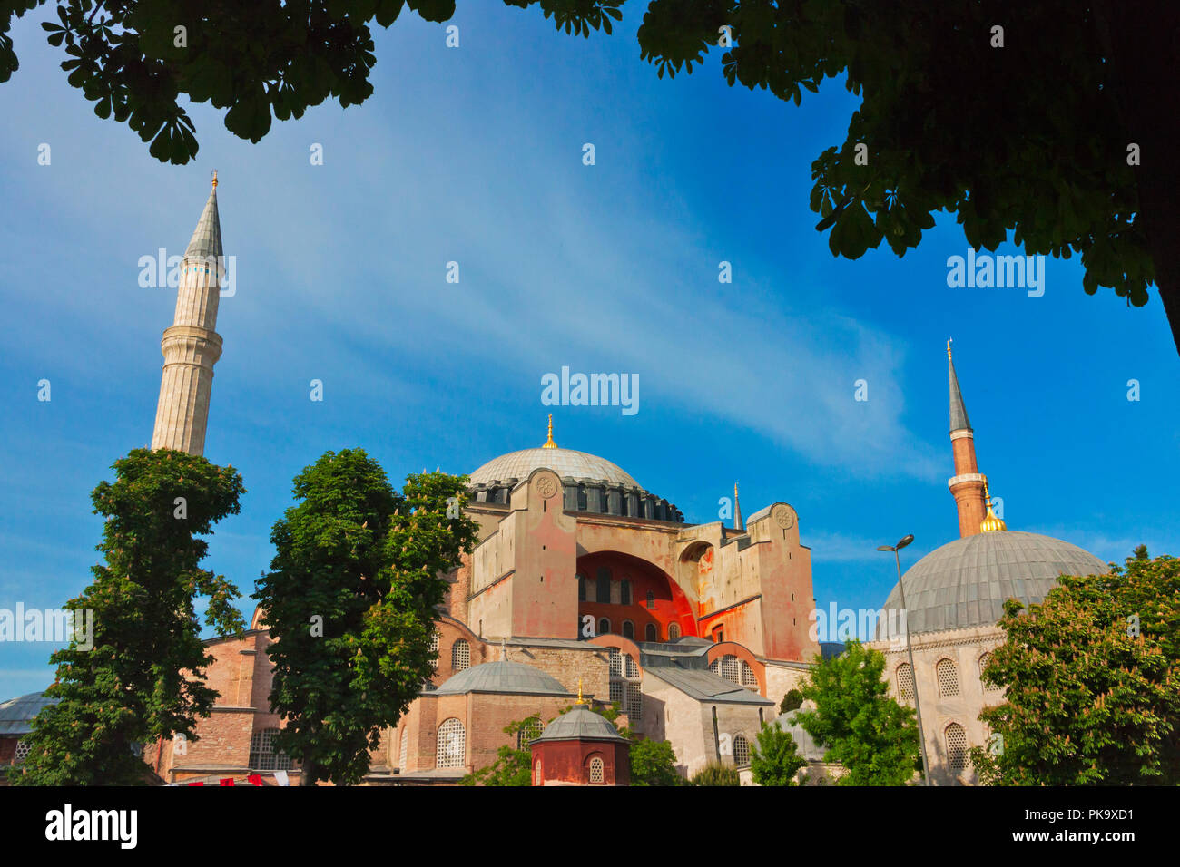 Sainte-sophie, Istanbul, Turquie Banque D'Images