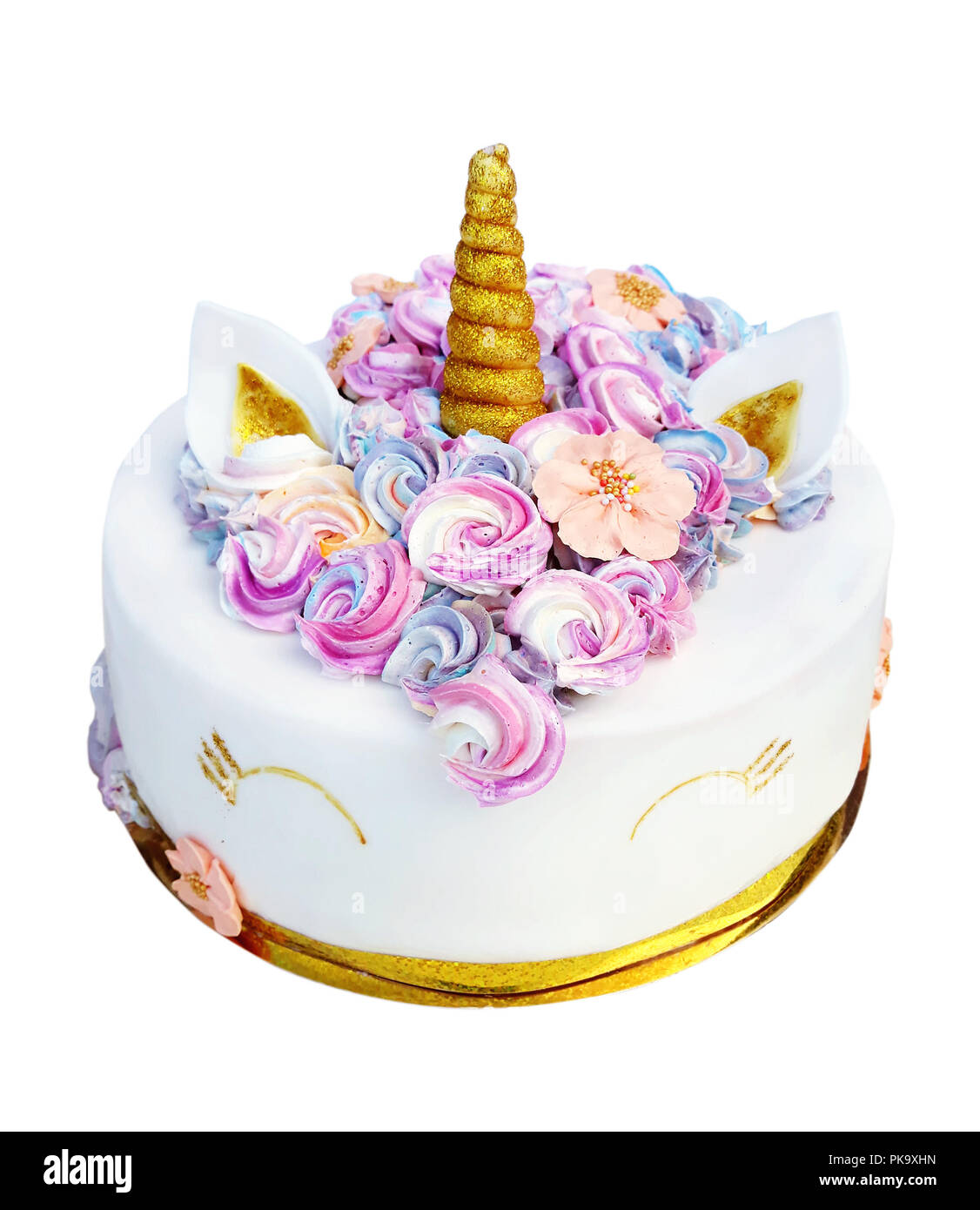 Beau Gateau Sous La Forme D Une Licorne Pour Une Maison De L Enfance Photo Stock Alamy