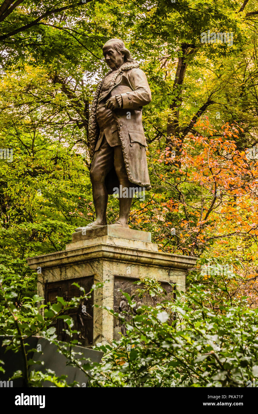 L'ancien hôtel de ville de Boston, Massachusetts, USA Banque D'Images