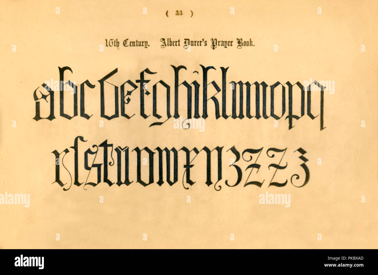 '16ème siècle. Albert Dürer's Prayer Book', 1862. Artiste : Inconnu. Banque D'Images