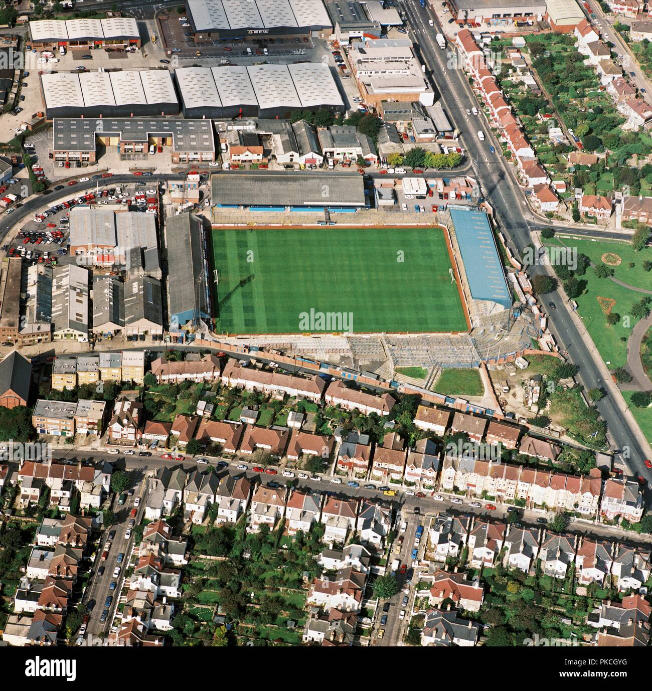 La masse de Goldstone, Brighton, East Sussex, septembre 1992. Artiste : Aerofilms. Banque D'Images