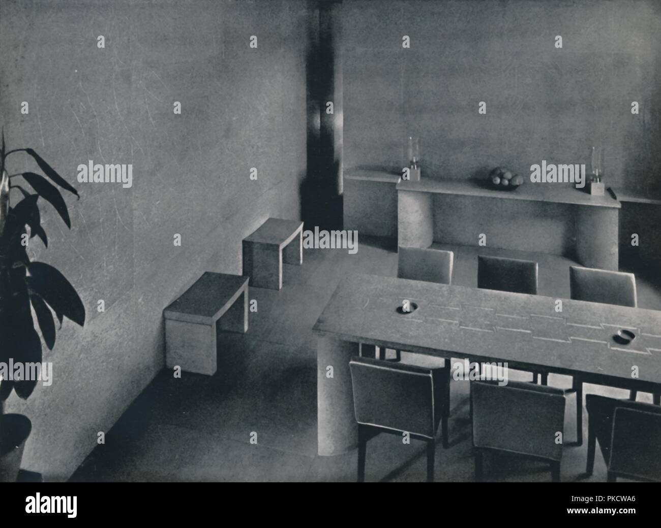 'Dining prix de l'architecte Oliver Hill, F. R.I.B.A.", 1942. Artiste : Inconnu. Banque D'Images