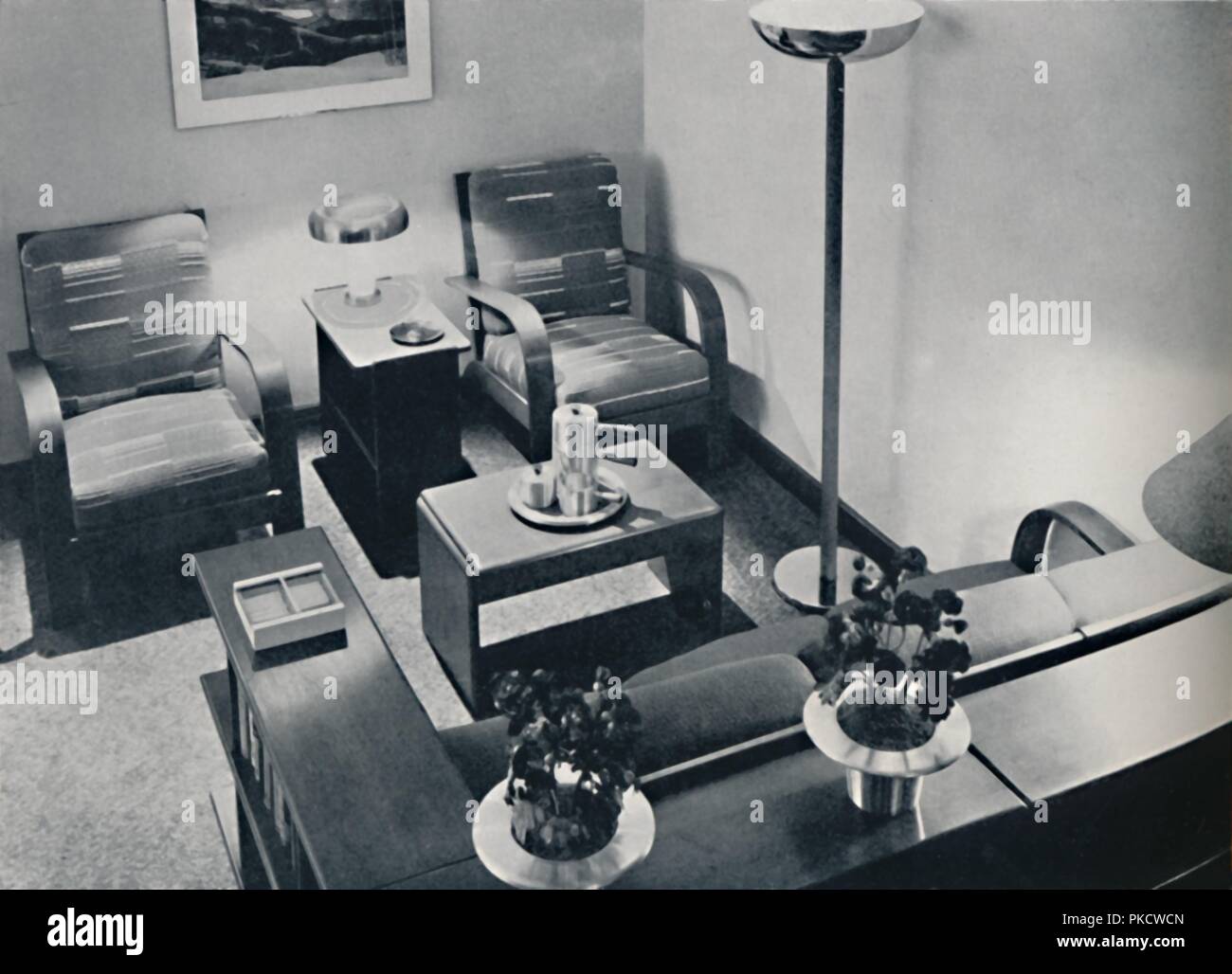'Un article de la living-room', 1936. Artiste : Inconnu. Banque D'Images