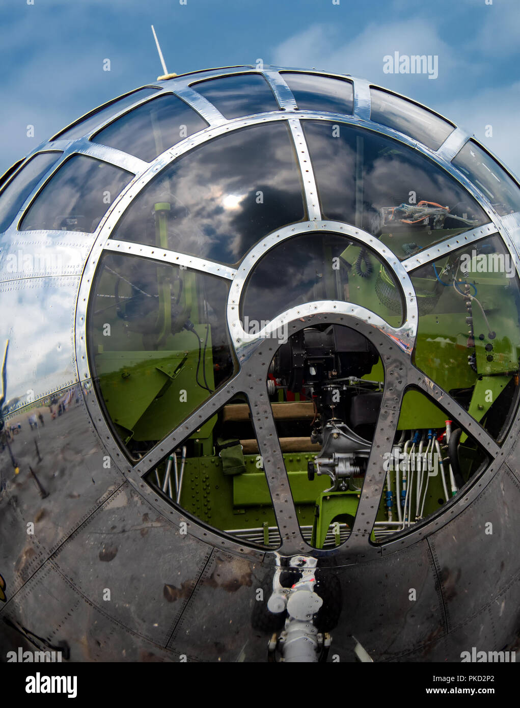 B29 FIFI Landing Banque D'Images