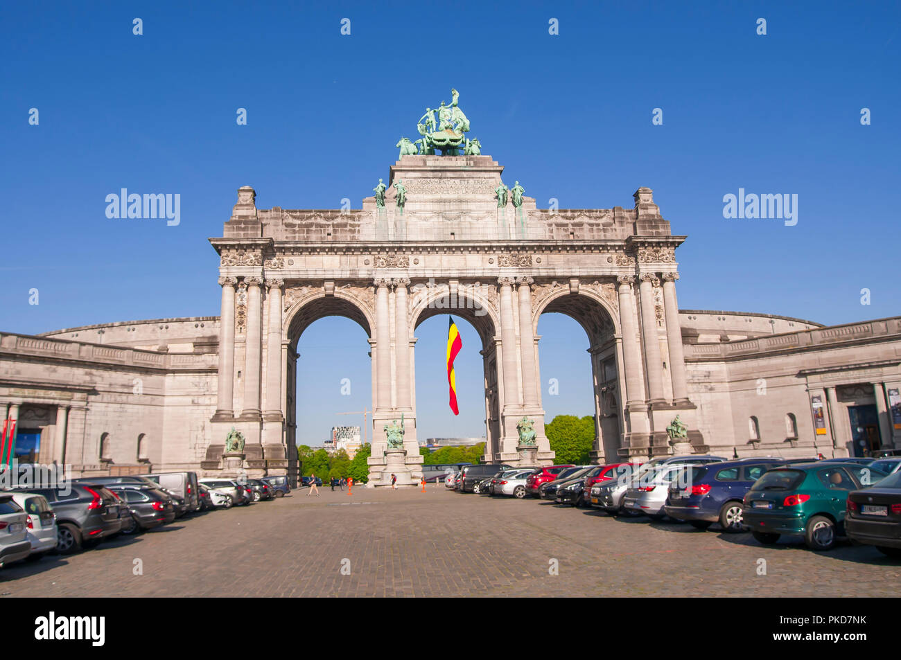 De Triomphe,(Jubilee Park, Parc du Cinquantenaire) Bruxelles, Belgique, Europe Banque D'Images