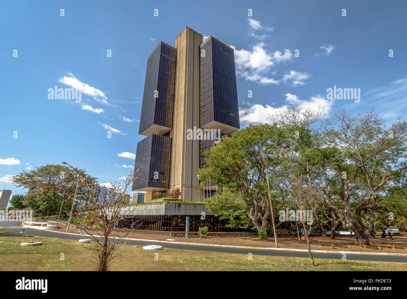 Banque centrale du Brésil - Brasilia, quartier général de district fédéral, Brésil Banque D'Images