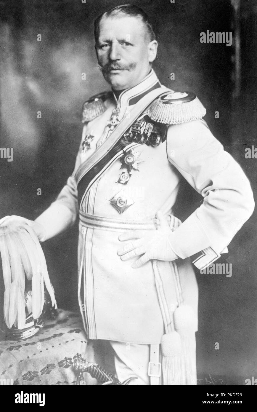 Karl von einem genannt von Rothmaler (1853 - 1934), commandant de la 3 armée allemande pendant la Première Guerre mondiale Banque D'Images