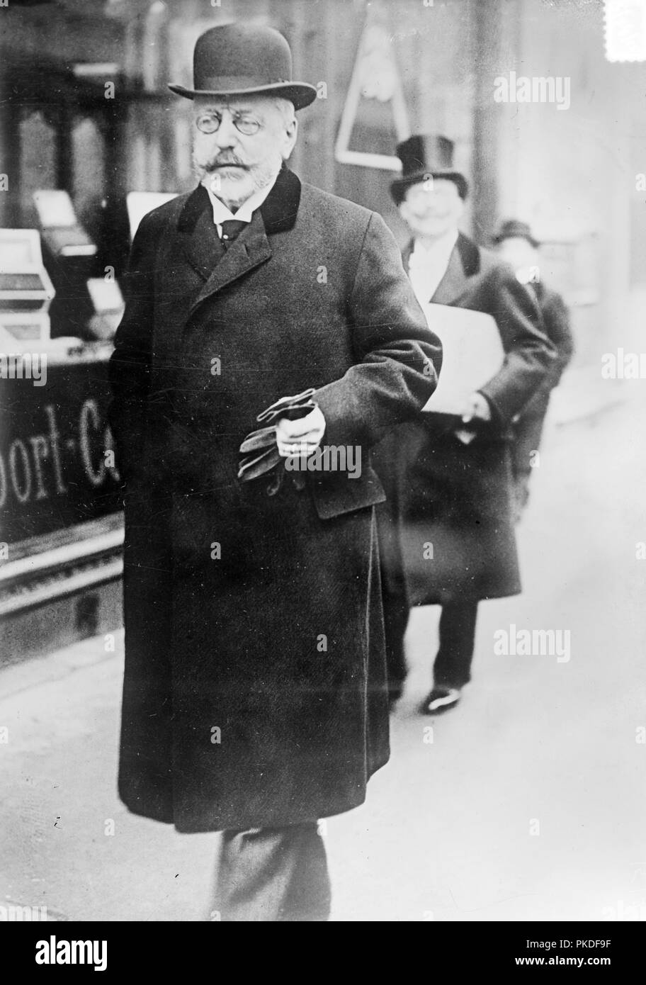 Stephan Baron Burian, Stephan Burián von Rajecz (1851 - 1922), le baron von Burian ou Count Burian, homme politique austro-hongrois Banque D'Images