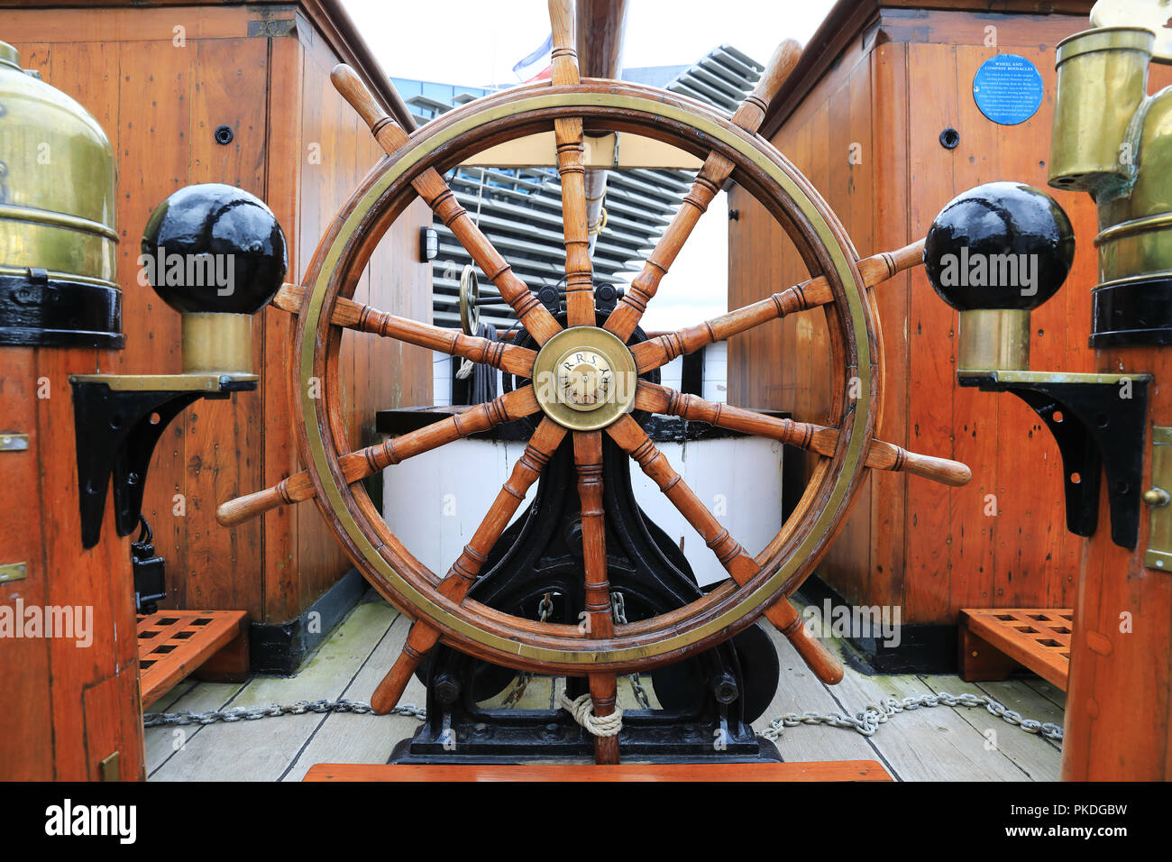 La fascinante découverte RSS, une attraction à voir à Dundee, en Écosse, à Tayside, UK Banque D'Images