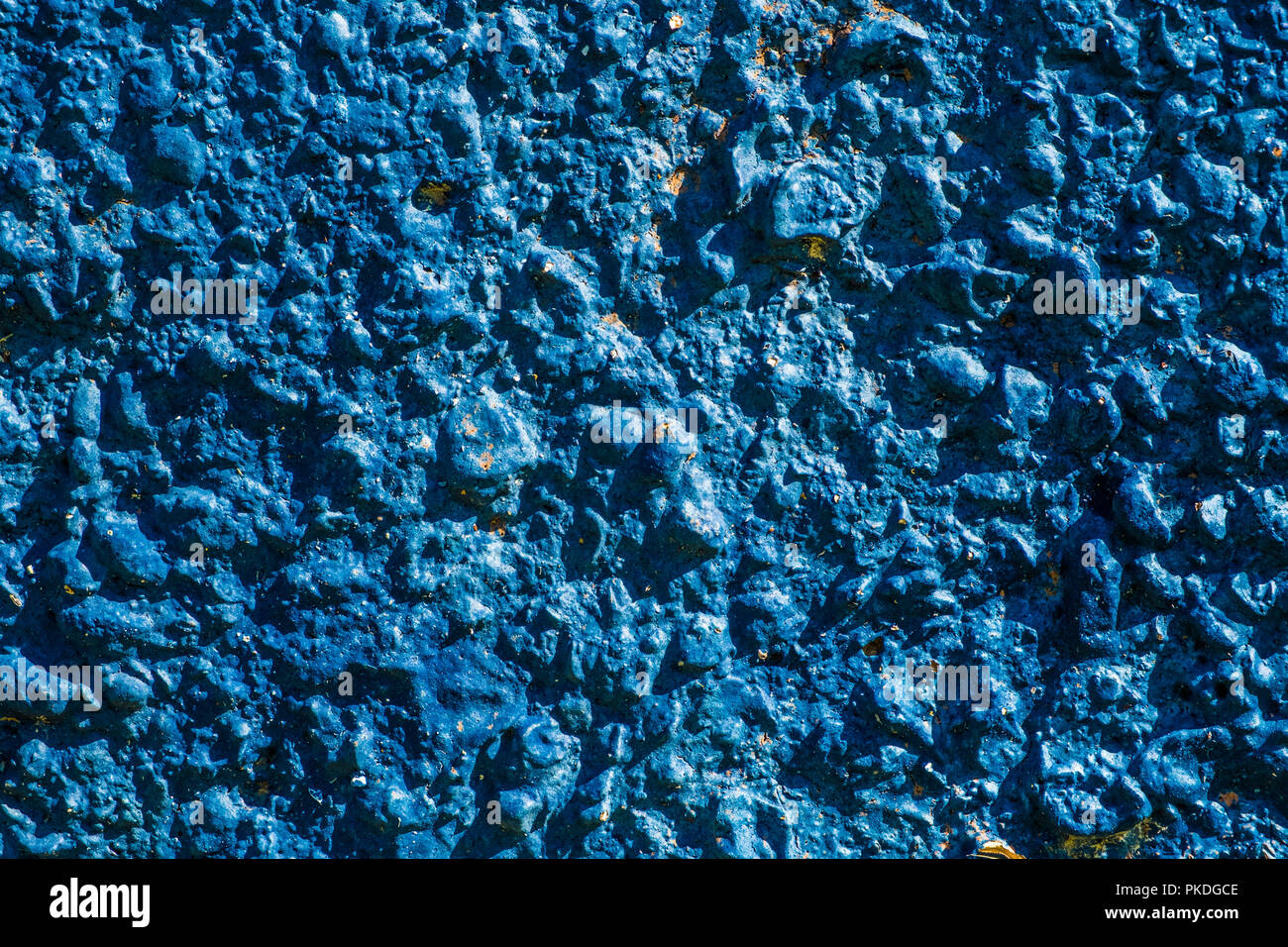 Close up de plâtre bleu mur de pierre/grunge wall texture background Banque D'Images