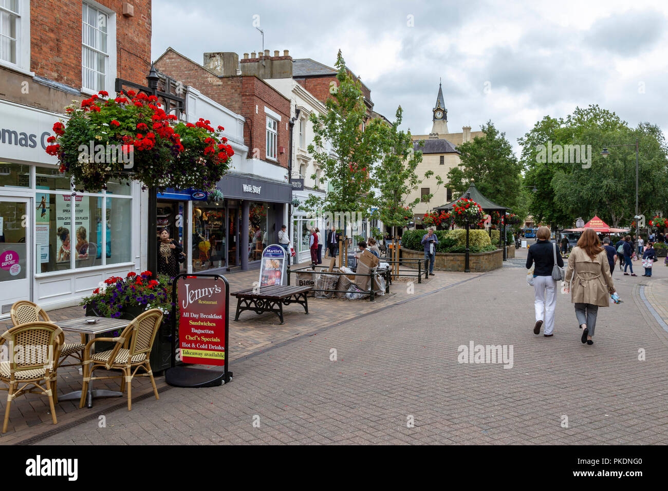 Hight Street Banbury Oxfordshire, UK. Banque D'Images