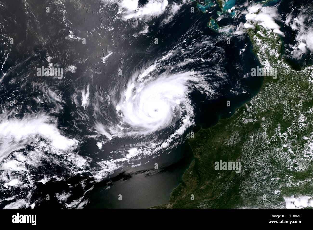 L'ouragan vu de l'espace. Éléments de cette image sont meublées par la NASA Banque D'Images L'ouragan vu de l'espace. Éléments de cette image sont meublées par la NASA Banque D'Images