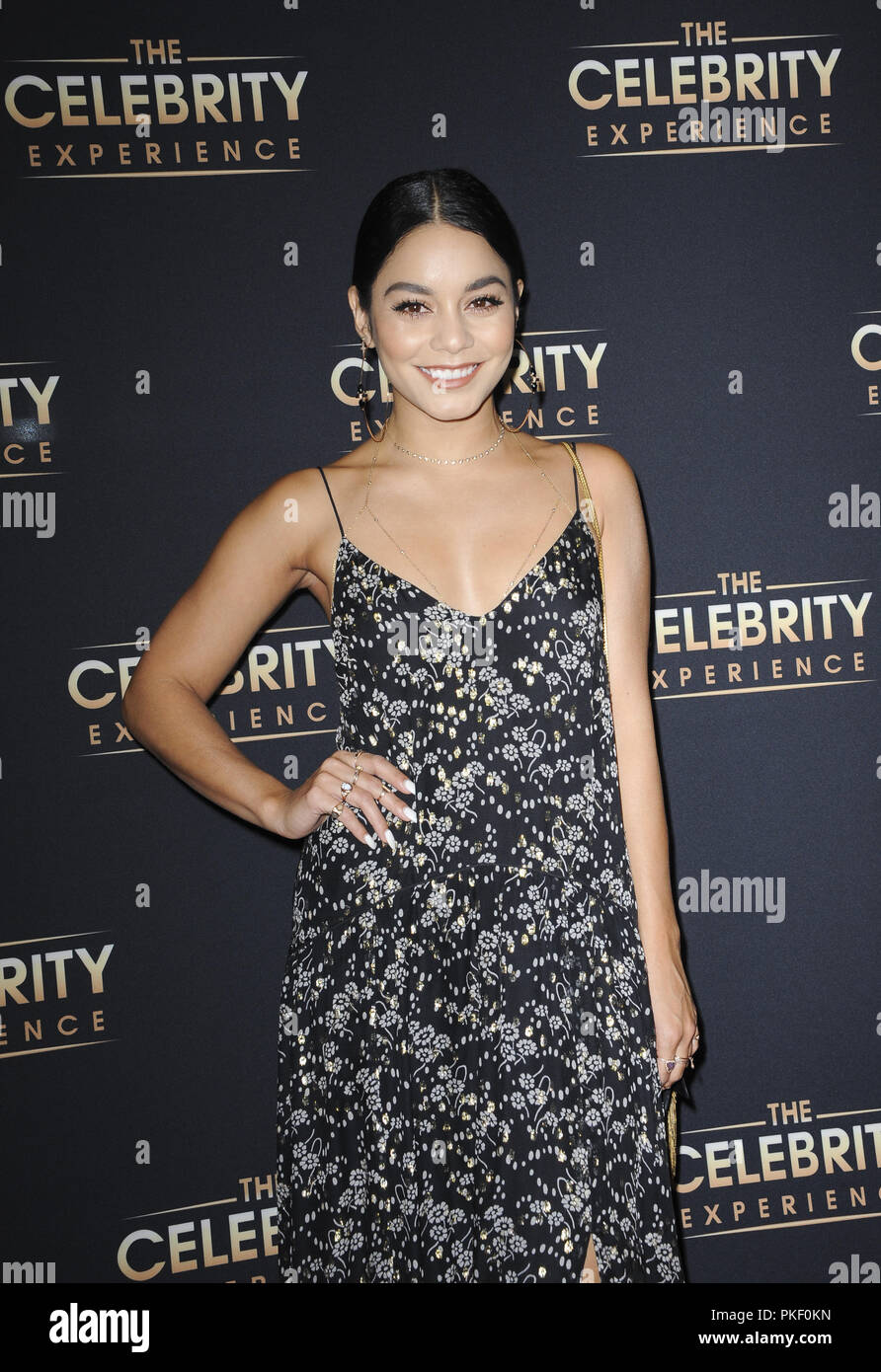 Vanessa Hudgens apparition spéciale à l'expérience de célébrité avec : Vanessa Hudgens Où : Los Angeles, California, United States Quand : 13 août 2018 : Crédit/WENN.com Apega Banque D'Images