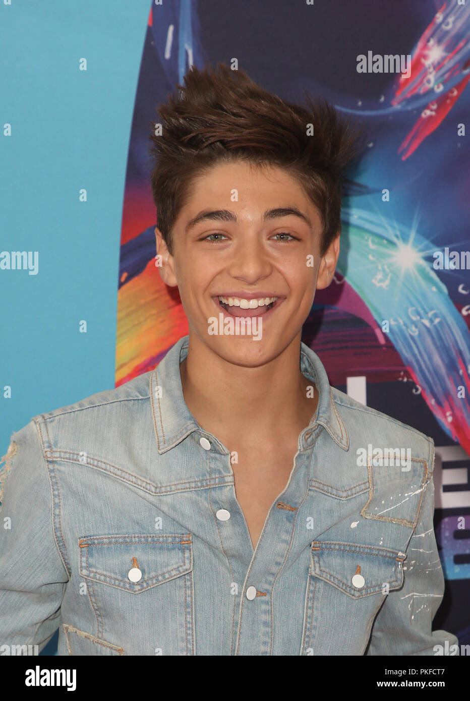 TEEN CHOICE 2018 comprend : Asher Angel Où : Inglewood, California, United States Quand : 12 août 2018 Credit : FayesVision/WENN.com Banque D'Images