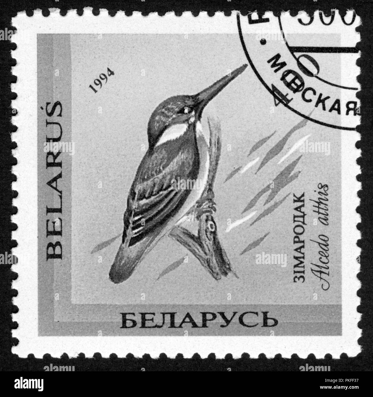 D'impression de timbres en Biélorussie Banque D'Images