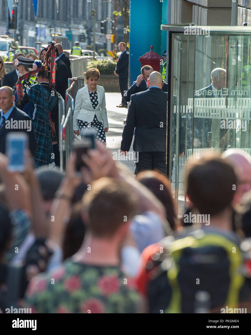 Premier Ministre - Nicola Sturgeon, Sir Tom Hunter Foundation le dîner, l'EICC, Édimbourg, 23 mai 2017 Banque D'Images