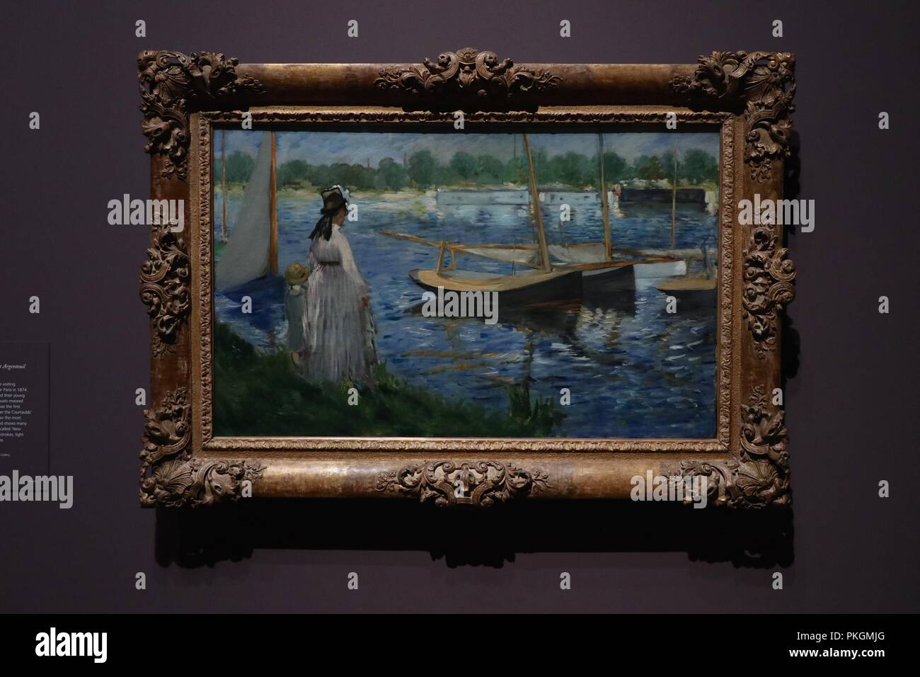 Courtauld impressionnistes de Manet à Cézanne Banque D'Images