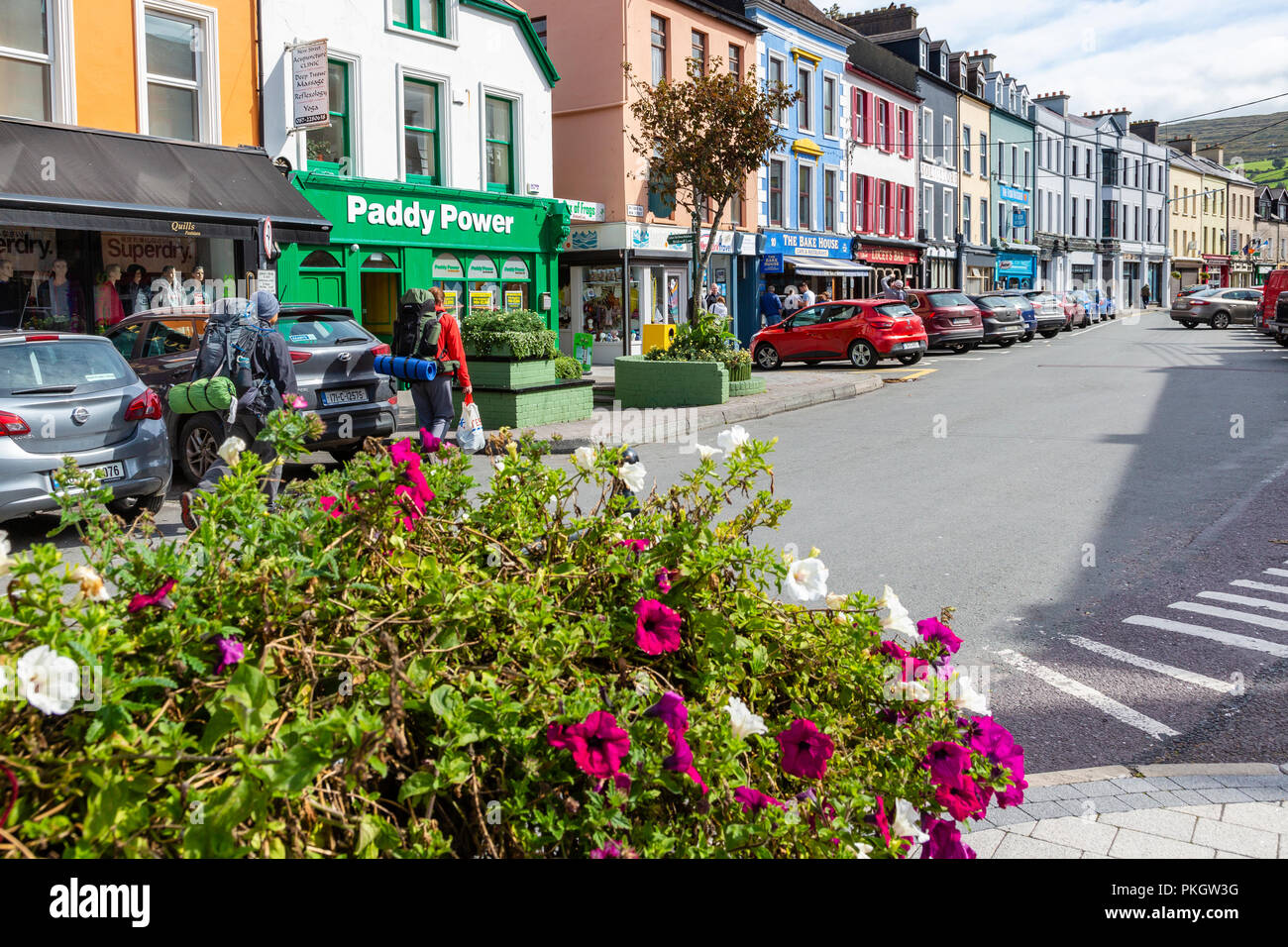 Main Street, Bantry, West Cork, Irlande Banque D'Images