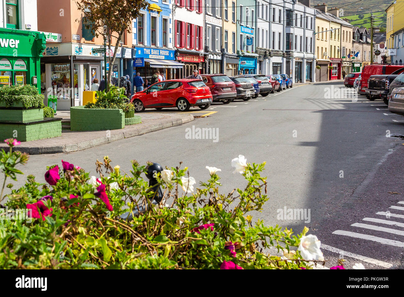 Main Street, Bantry, West Cork, Irlande Banque D'Images