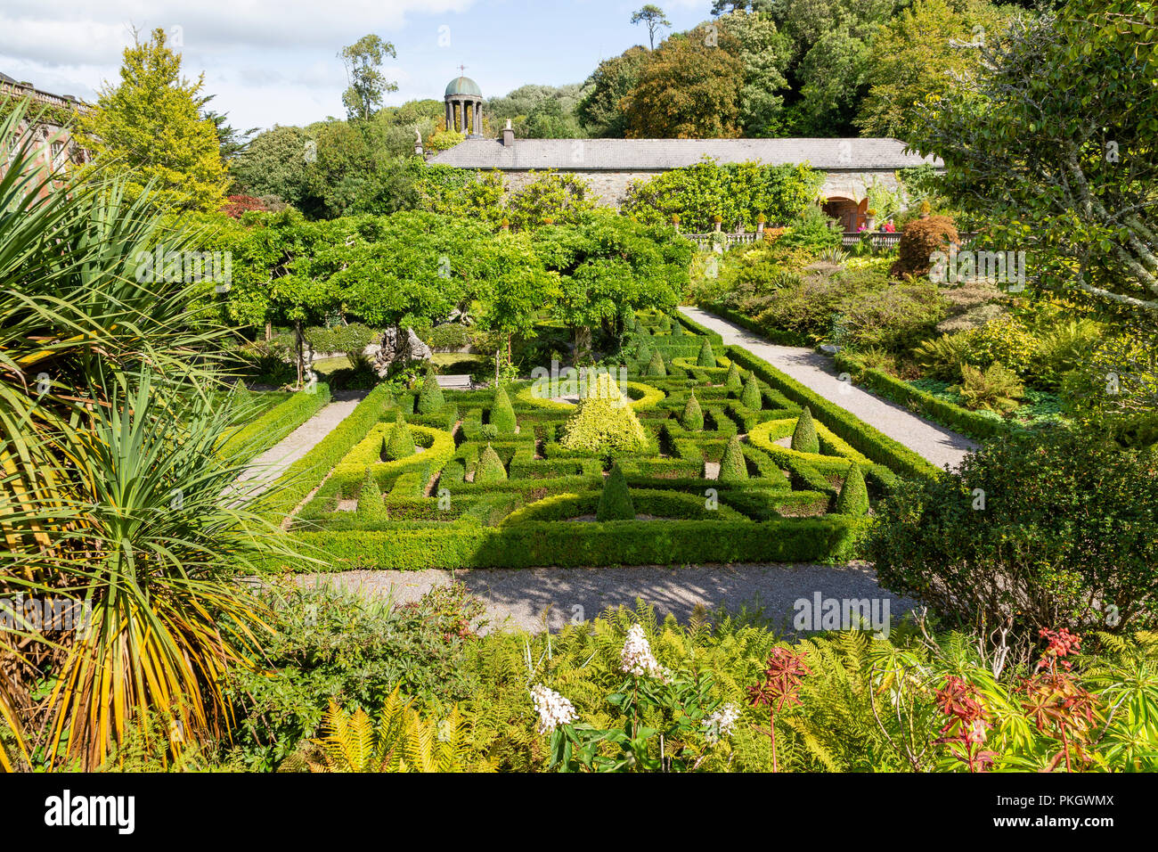 Bantry House and Garden, West Cork Irlande Banque D'Images