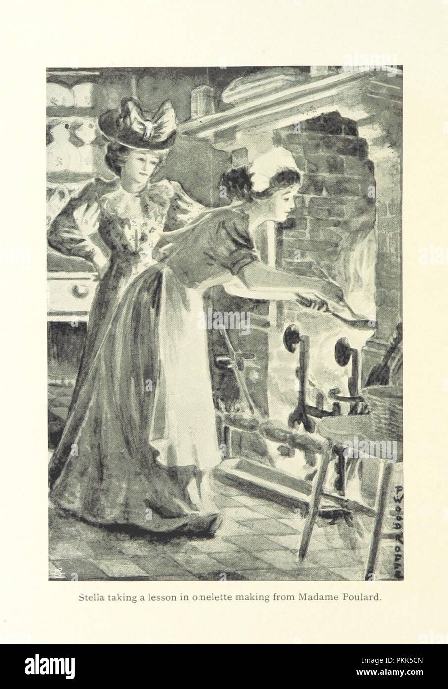 Libre à partir de la page 96 de l'histoire de 'Stella. Un conte vénitien . Avec huit illustrations de Paul' Woodroffe . Banque D'Images