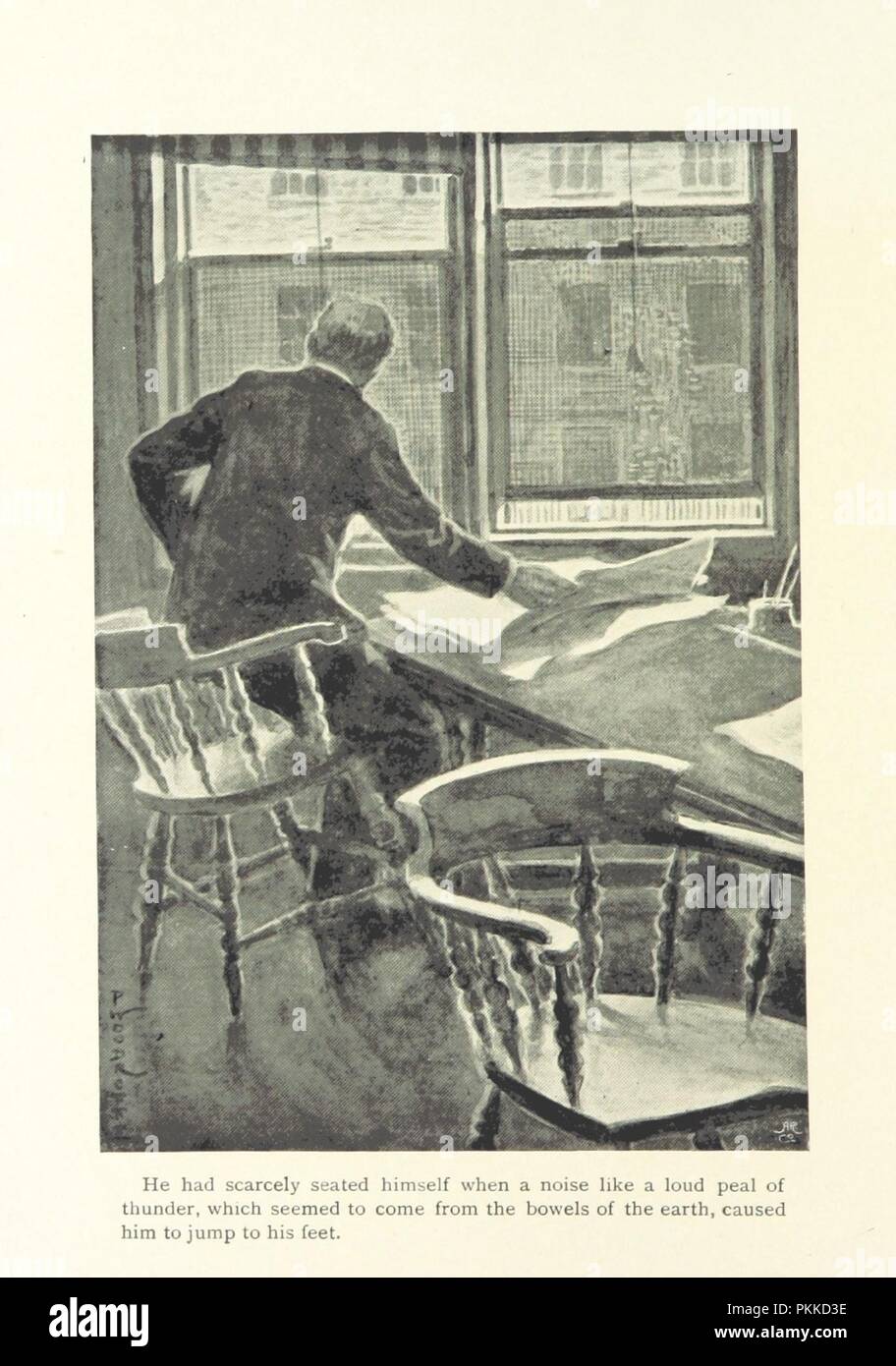 Libre à partir de la page 214 de l'histoire de 'Stella. Un conte vénitien . Avec huit illustrations de Paul' Woodroffe . Banque D'Images