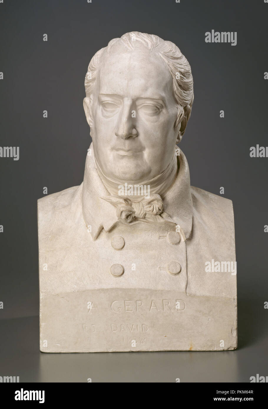 François-Pascal-Simon baron, Gérard. En date du : 1836-c. 1838. Dimensions : hors tout : 61 x 39,7 x 30 cm (24 x 15 5/8 x 11 13/16 in.). Médium : le plâtre. Musée : National Gallery of Art, Washington DC. Auteur : Pierre-Jean David d'Angers. Banque D'Images