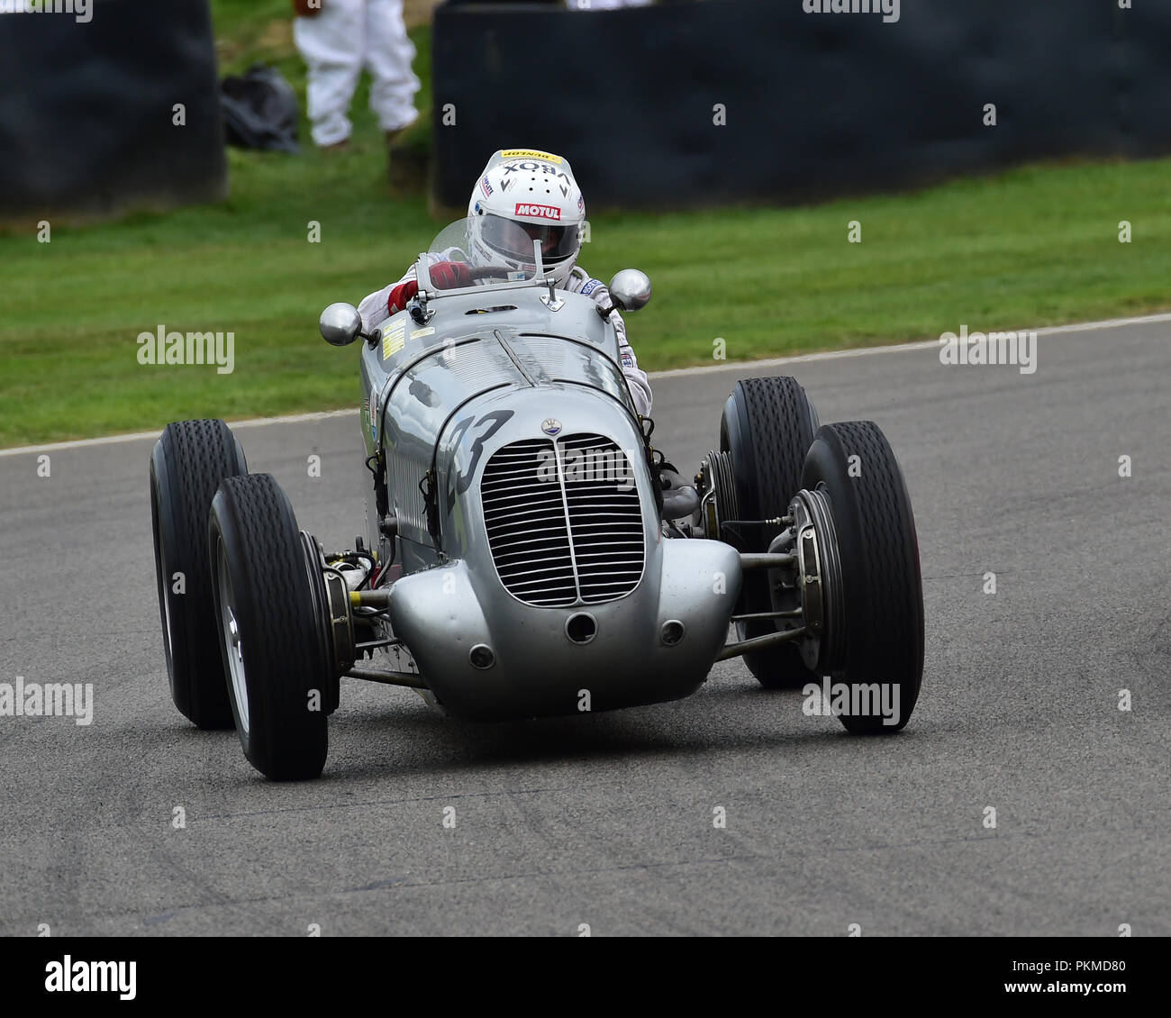 Calum Lockie, Maserati 6CM, Goodwood Trophy, Grand Prix des voitures, voiturette, 1930 à 1951, Goodwood Revival 2018, septembre 2018, automobiles, voitures, cria Banque D'Images