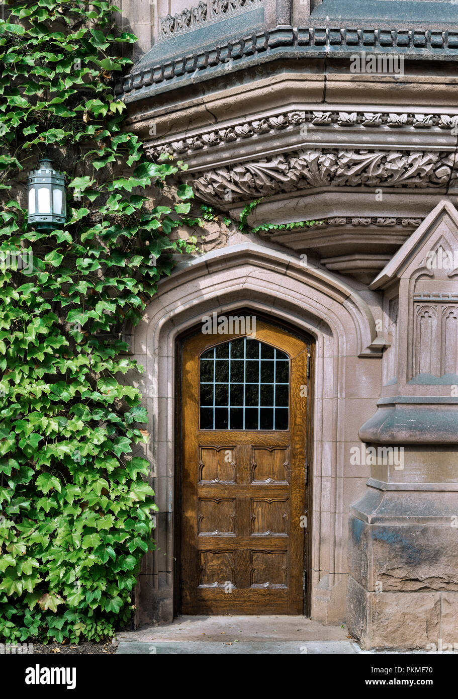 L'architecture de l'Ivy League, de l'Université de Princeton, New Jersey, USA. Banque D'Images