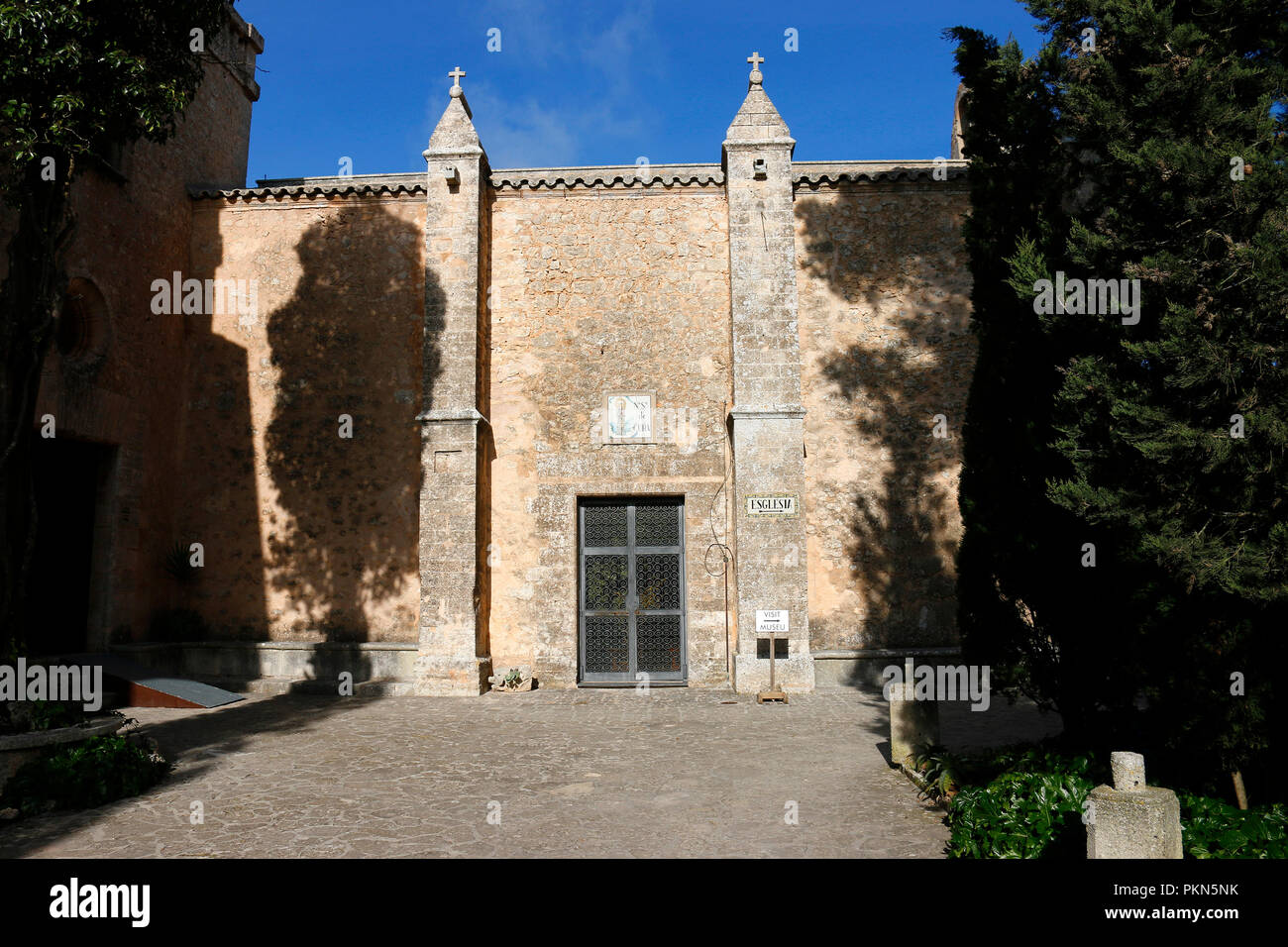 Kloster Cura, Mallorca. Banque D'Images