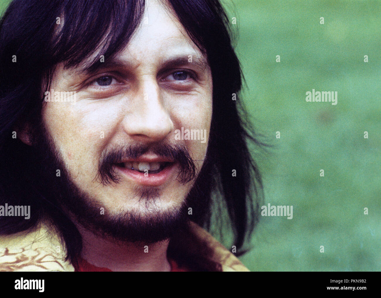 John Entwistle, en Angleterre, en 1971, Surrey, Grande-Bretagne - 1972, (Photo Gijsbert Hanekroot) *** légende locale *** John Entwistle qui l Banque D'Images