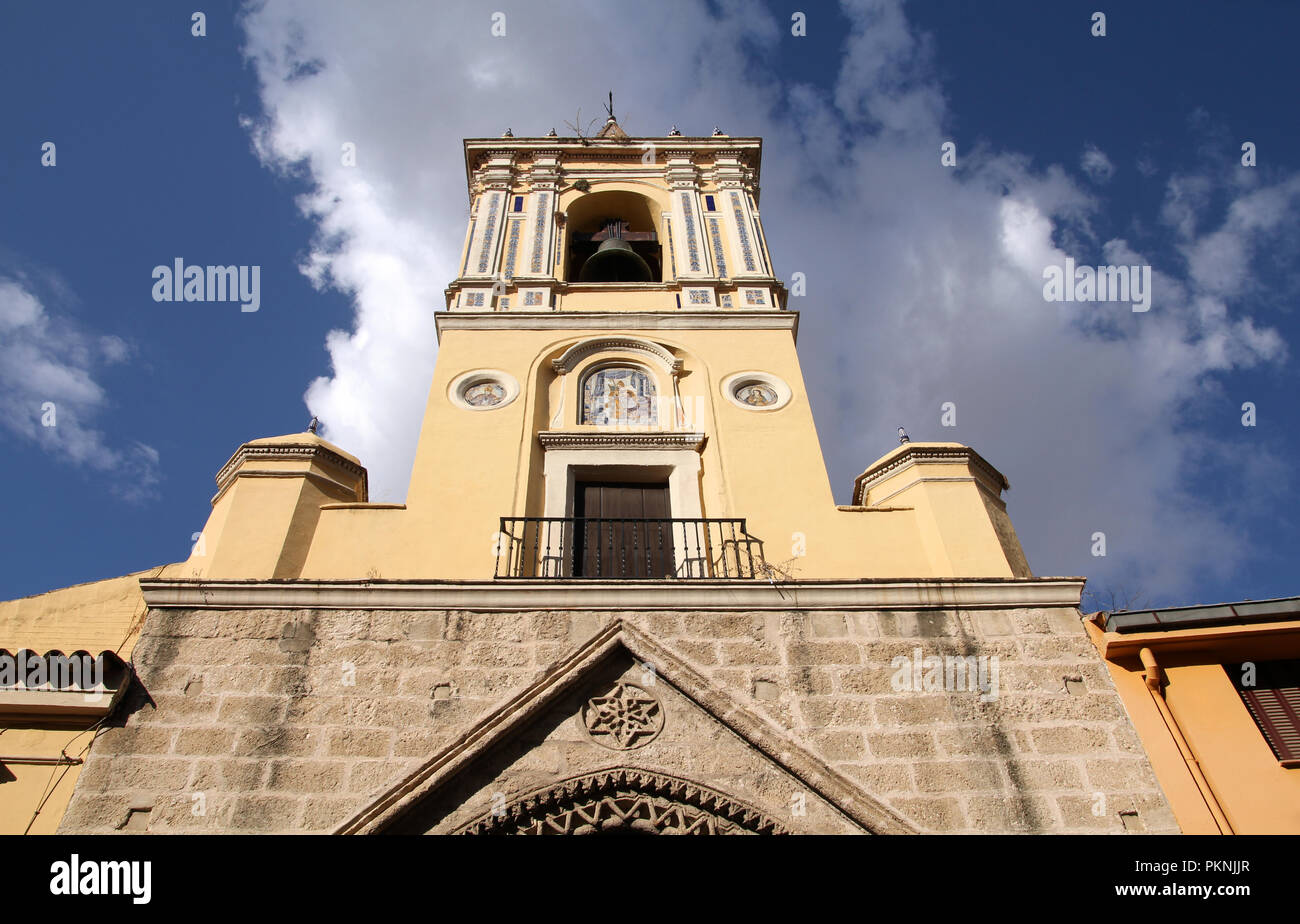 Séville en Andalousie, espagne. Eglise de Saint Isidore (Iglesia San Isidoro). Banque D'Images