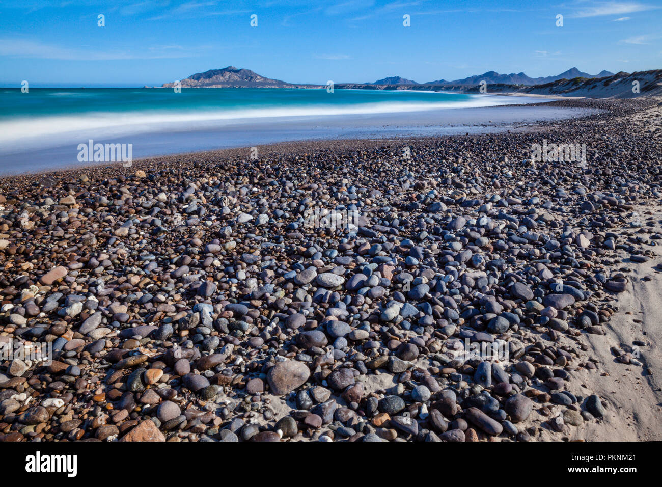 Plage de Cabo Pulmo, Baja California Sur, Mexique Banque D'Images