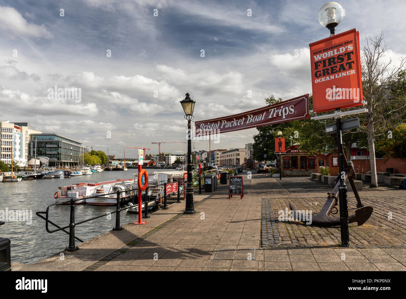 Attractions touristiques du port de Bristol. Port flottant de Bristol, ville de Bristol, Angleterre, Royaume-Uni Banque D'Images