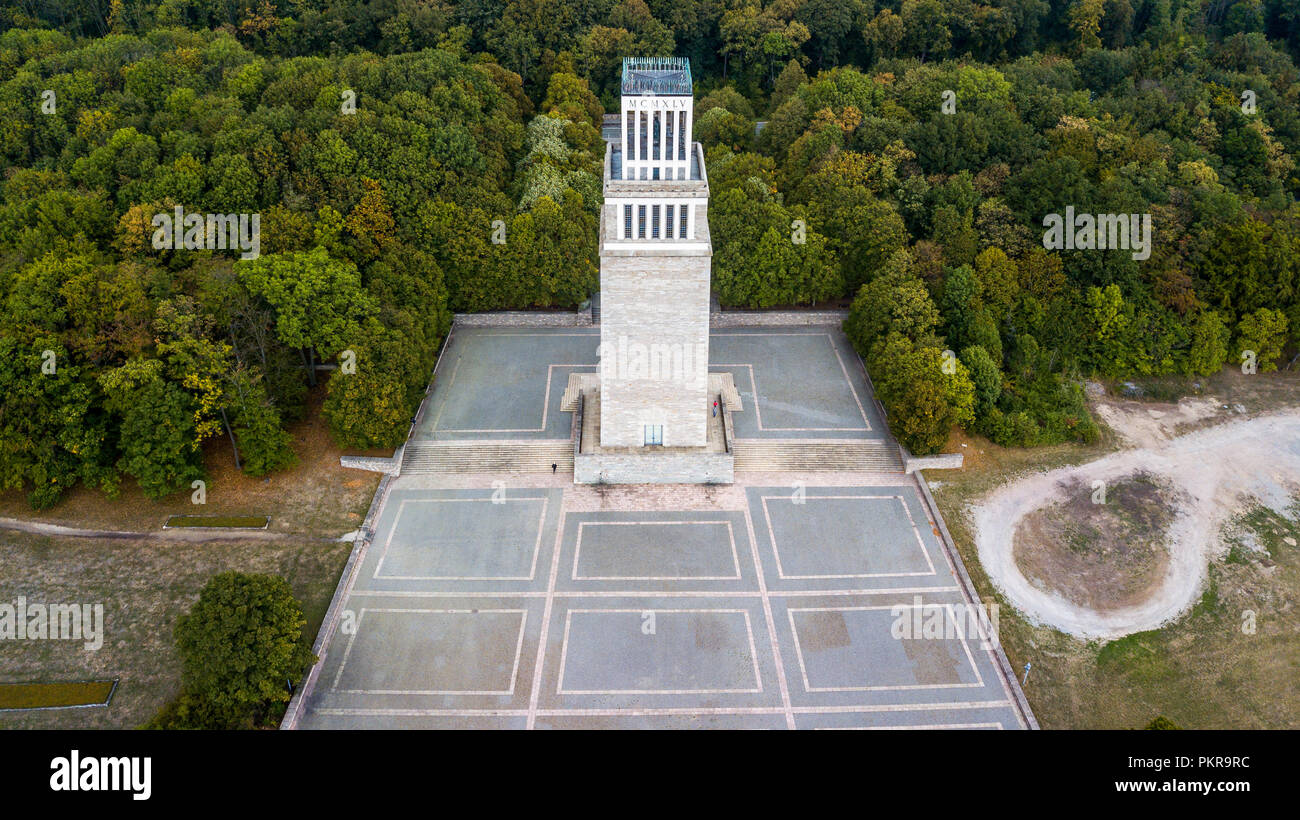 GDR National Memorial, Buchenwald 2, Bavière, Allemagne Banque D'Images