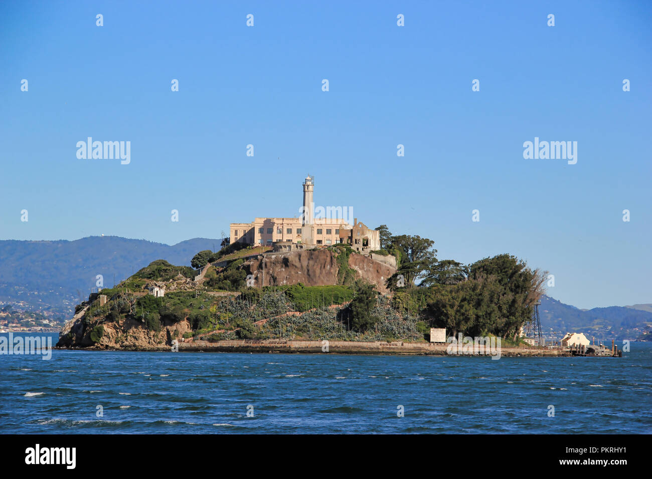San Francisco Alcatraz Banque D'Images