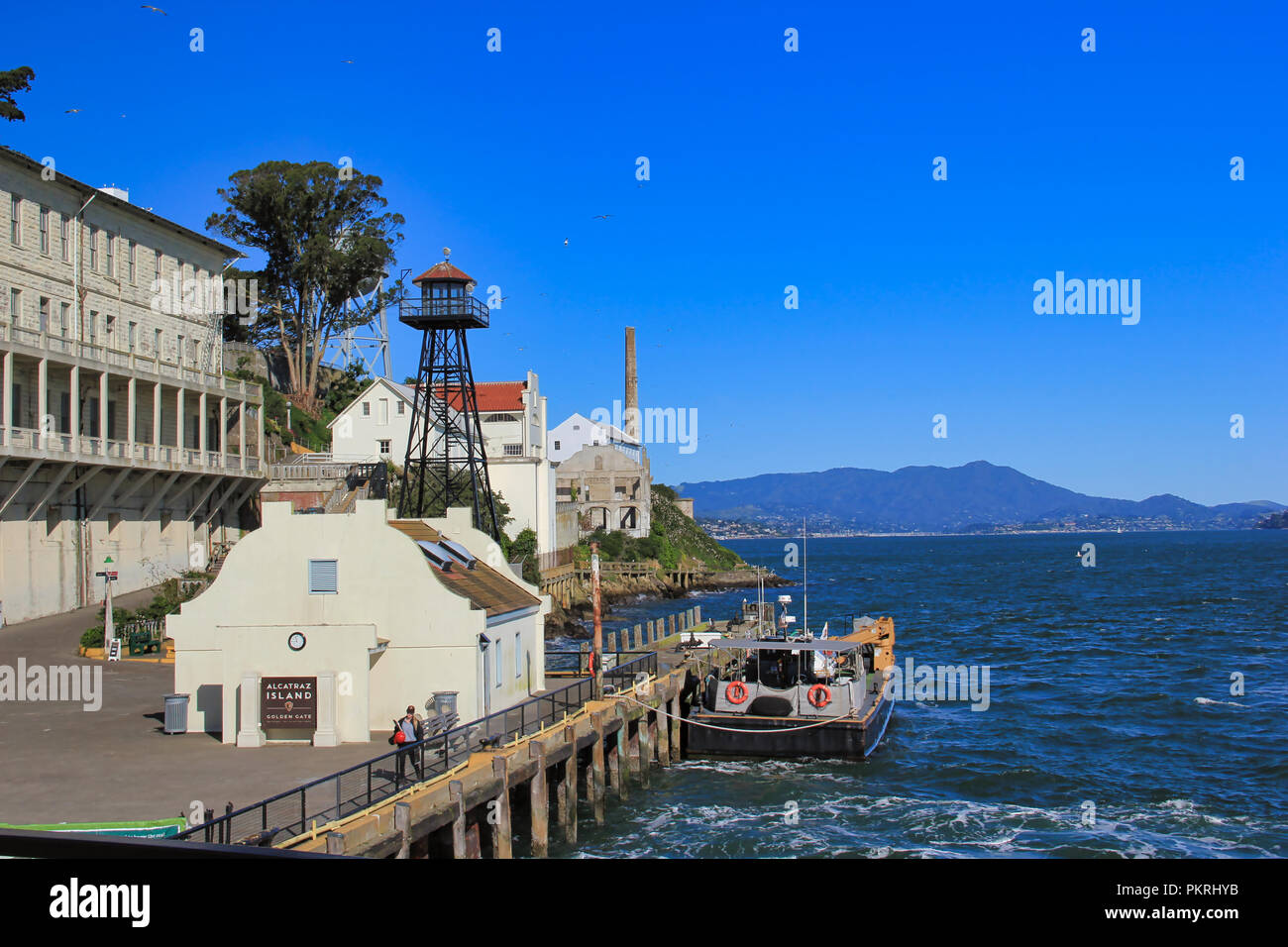 San Francisco Alcatraz Banque D'Images