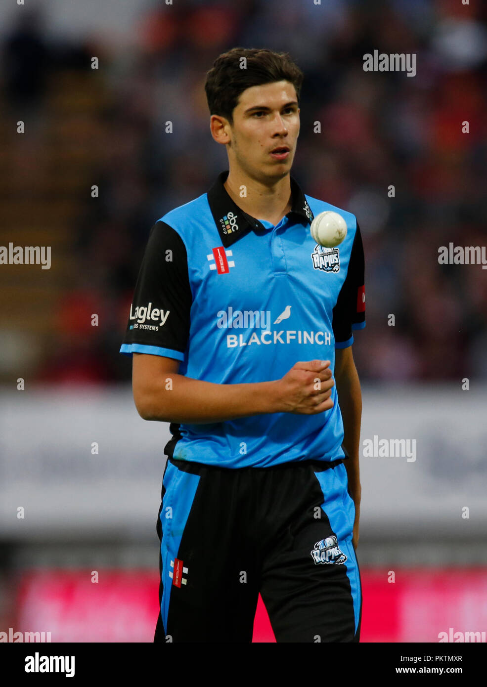 Edgbaston, Birmingham, UK. 15 Sep, 2018. Vitalité T20 Cricket finale Blast 24, Sussex et requins rapides de Worcestershire ; Patrick Brown, de l'Action Crédit : Worcestershire Plus Sport/Alamy Live News Banque D'Images