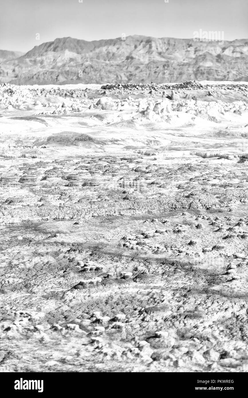 Dans l'Afrique de l'Éthiopie de danakil dépression volcanique de dallol Banque D'Images